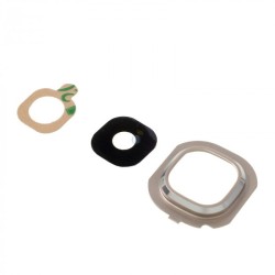 VIDRO DA CAMERA TRASEIRA SAMSUNG GALAXY J5 2016 J510 PRETO